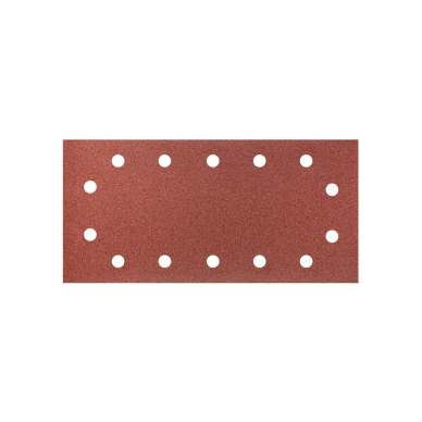 Velcro švitrinis popierius 115 x 230 mm, K120, 5 vnt., su skylutėmis