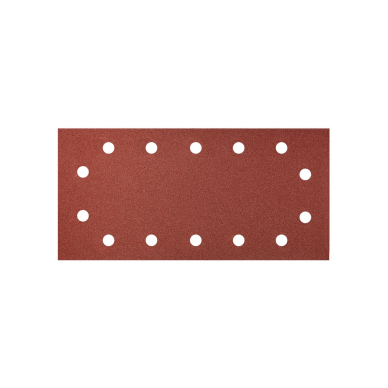 Velcro švitrinis popierius 115 x 230 mm, K180, 5 vnt., su skylutėmis