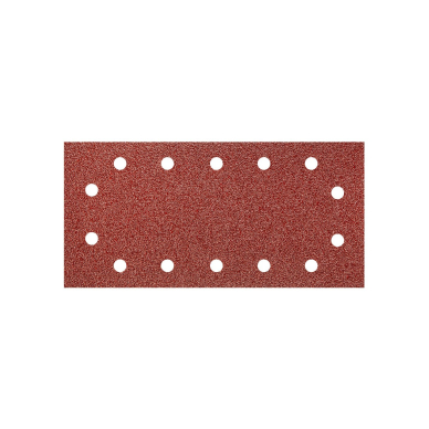 Velcro švitrinis popierius 115 x 230 mm, K40, 5 vnt., su skylutėmis