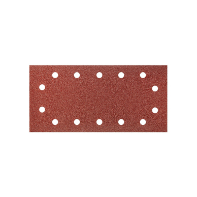 Velcro švitrinis popierius 115 x 230 mm, K60, 5 vnt., su skylutėmis Velcro švitrinis popierius 115 x 230 mm, K60, 5 vnt., su skylutėmis