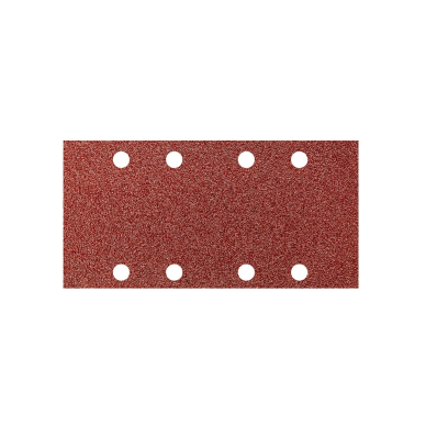 Velcro švitrinis popierius 93 x 185 mm, K40, 5 vnt., su skylutėmis