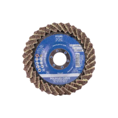 Veltinio šlifavimo diskas PFERD Curve PVL-R 125 A 100 G 1