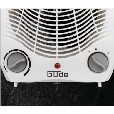Elektrinis šildytuvas Gude GH 2000, 2 kW 1 Elektrinis šildytuvas Gude GH 2000, 2 kW 1