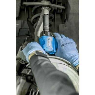 Veržliasukis 1/2 pneumatinis smūginis (patrumpintas) 610Nm/1000Nm, HOGERT HT4R621 2 Veržliasukis 1/2 pneumatinis smūginis (patrumpintas) 610Nm/1000Nm, HOGERT HT4R621 2