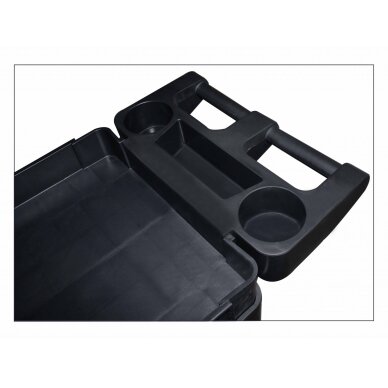 Vežimėlis 3-jų lentynu mobilus su papildom lentyna 3 Vežimėlis 3-jų lentynu mobilus su papildom lentyna 3