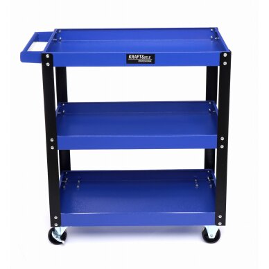 Vežimėlis su 3 lentynom 70x76x35cm