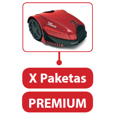 Vejos robotų servisas X Paketas Vejos robotų servisas X Paketas