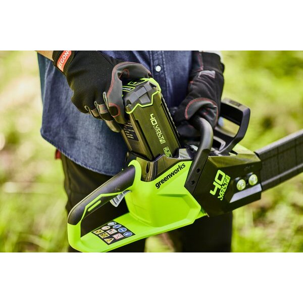 VEJAPJOVĖ SAVAEIGĖ + GRANDININIS PJŪKLAS Greenworks gd40lm46spk4+gd40cs15Ik4, 46cm, 40V, 2X4Ah 26 VEJAPJOVĖ SAVAEIGĖ + GRANDININIS PJŪKLAS Greenworks gd40lm46spk4+gd40cs15Ik4, 46cm, 40V, 2X4Ah 26