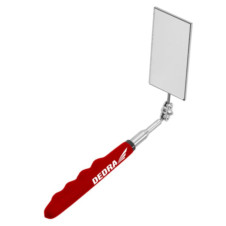 Teleskopinis apžiūros veidrodis DEDRA 06F802, 50x90mm Teleskopinis apžiūros veidrodis DEDRA 06F802, 50x90mm