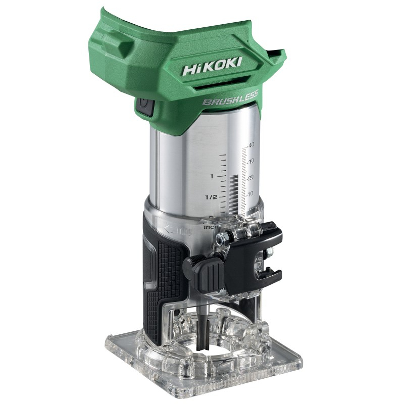 Akumuliatorinis frezeris HiKOKI M1808DA, 18 V (be akum. ir krov.) Akumuliatorinis frezeris HiKOKI M1808DA, 18 V (be akum. ir krov.)