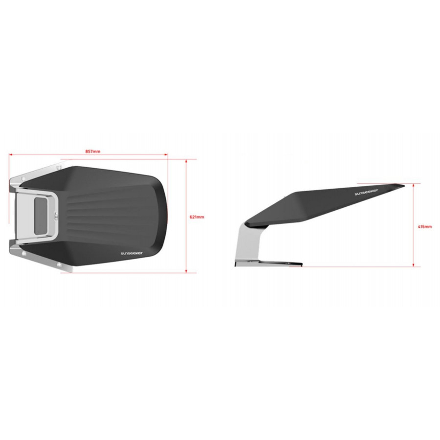 Vejos roboto stotelės stogelis Sunseeker X5/X7 Vejos roboto stotelės stogelis Sunseeker X5/X7