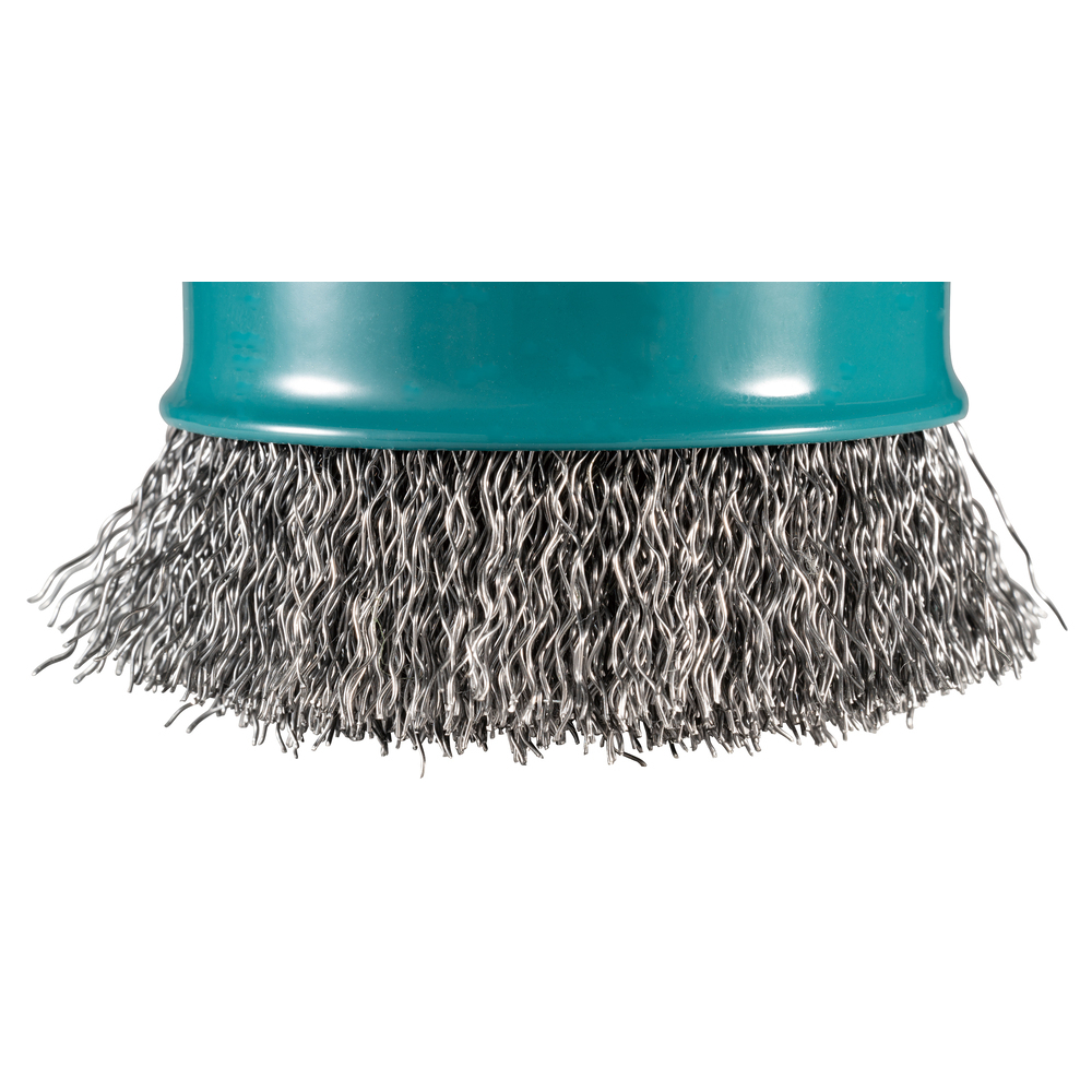 Vielinė šlifavimo taurė Makita D-73396, banguota viela, 0.3mm, Ø 75 mm, X-LOCK 1 Vielinė šlifavimo taurė Makita D-73396, banguota viela, 0.3mm, Ø 75 mm, X-LOCK 1