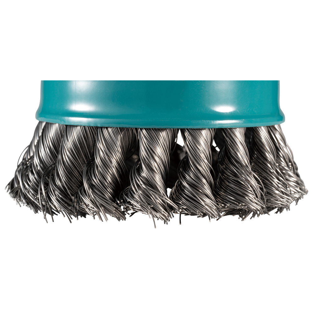 Vielinė šlifavimo taurė Makita D-73374, sukta viela, 0.35mm, Ø 80 mm, X-LOCK 1 Vielinė šlifavimo taurė Makita D-73374, sukta viela, 0.35mm, Ø 80 mm, X-LOCK 1