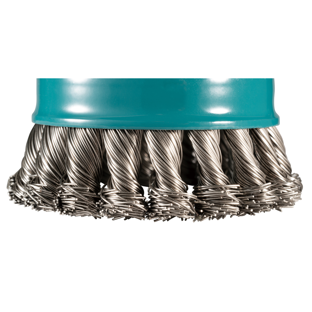 Vielinė šlifavimo taurė Makita D-73330, sukta viela, 0.5mm, Ø 80 mm, X-LOCK 1 Vielinė šlifavimo taurė Makita D-73330, sukta viela, 0.5mm, Ø 80 mm, X-LOCK 1