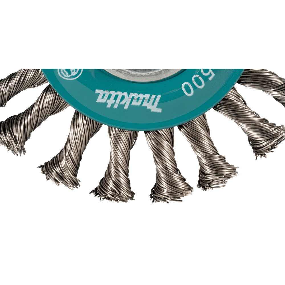 Vielinis šlifavimo diskas Makita D-73352, sukta viela, 0.5mm, Ø 115 mm, X-LOCK 1 Vielinis šlifavimo diskas Makita D-73352, sukta viela, 0.5mm, Ø 115 mm, X-LOCK 1