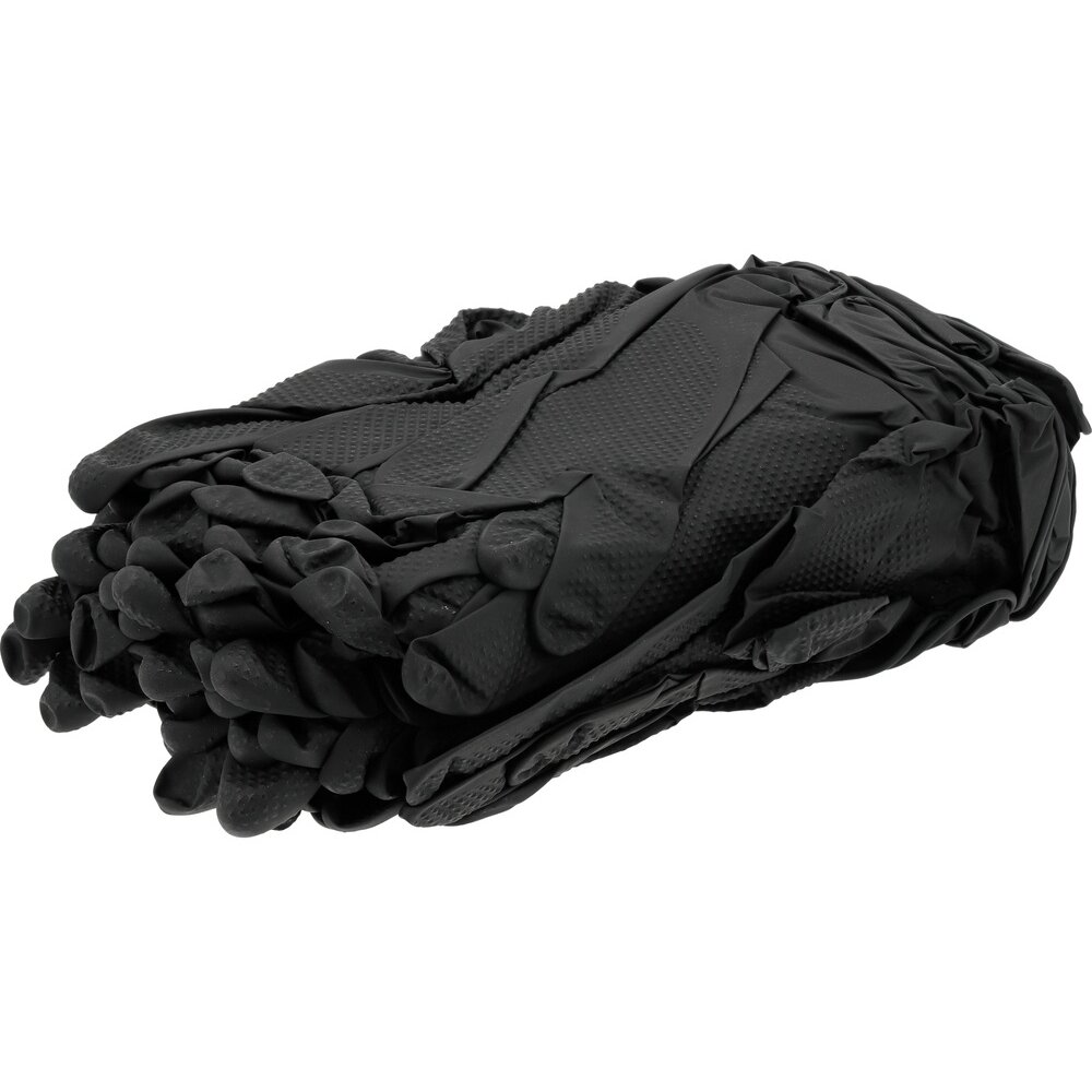 Vienkartinės nitrilinės pirštinės deimantine tekstūra | 50 vnt | dydis L (9) (YT-74742) Vienkartinės nitrilinės pirštinės deimantine tekstūra | 50 vnt | dydis L (9) (YT-74742)