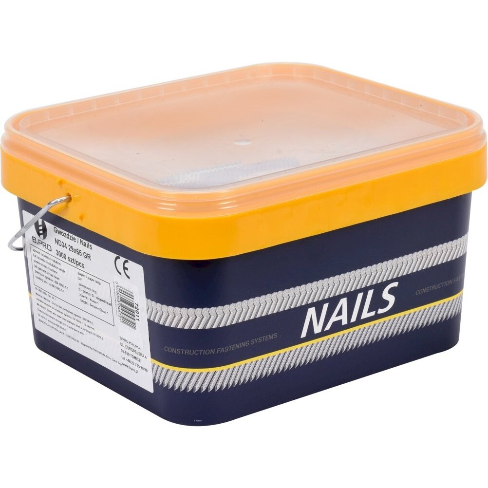 Vinys viniamūšiui | 65 mm / 2.8 mm | kampas 34° | 3000 vnt. (72011) Vinys viniamūšiui | 65 mm / 2.8 mm | kampas 34° | 3000 vnt. (72011)