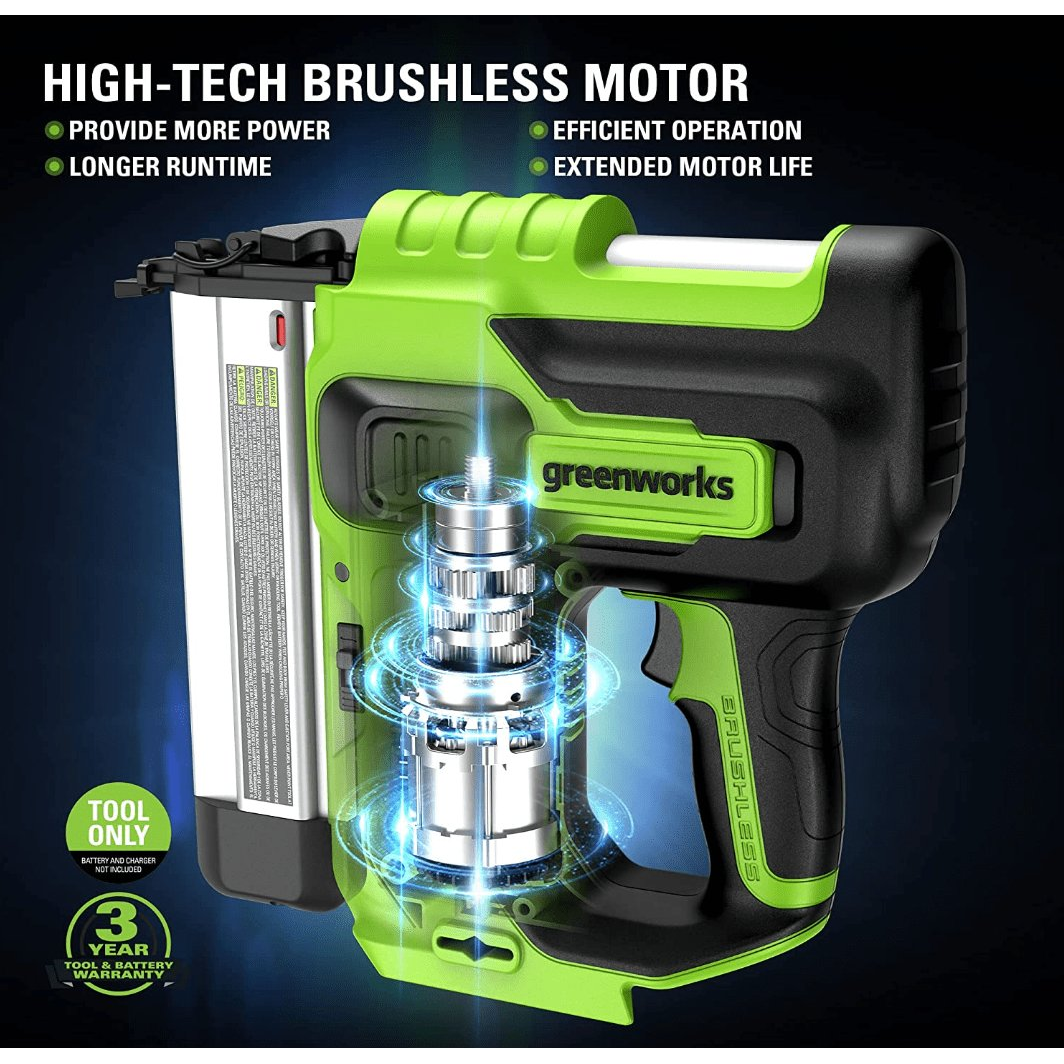 Akumuliatorinė viniakalė Greenworks G24BN, 24 V, (tik įrankis) 2 Akumuliatorinė viniakalė Greenworks G24BN, 24 V, (tik įrankis) 2