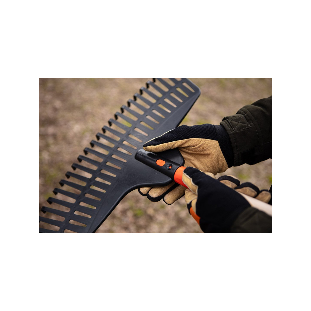 Vidutinio lapo grėblys, juodas 3 Vidutinio lapo grėblys, juodas 3