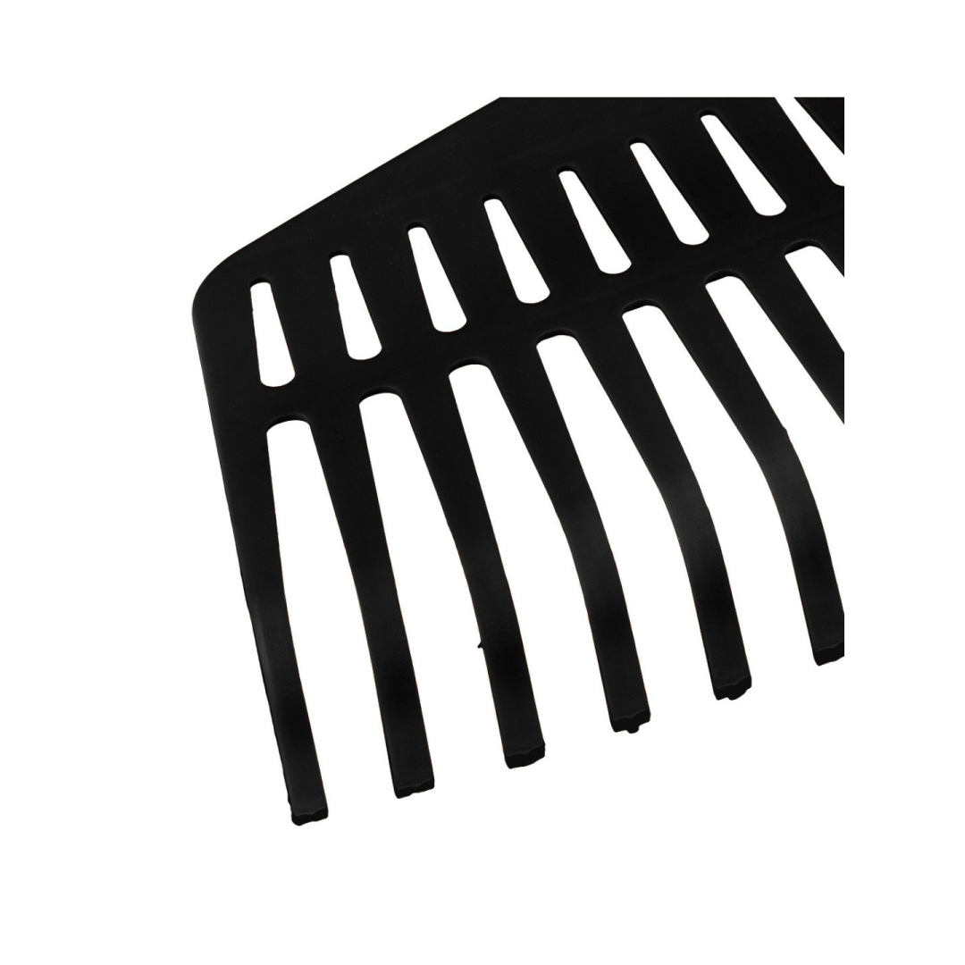 Vidutinio lapo grėblys, juodas 6