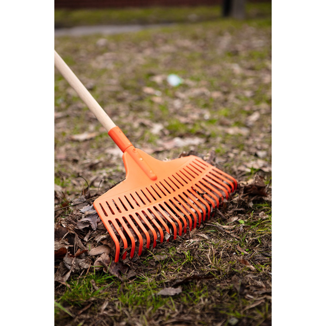 Vidutinio lapo grėblys, plastikinis 4