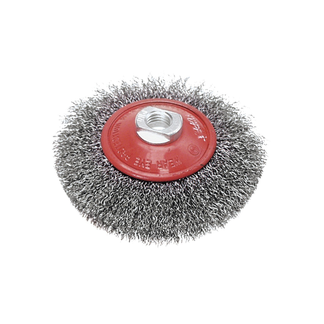 Vielinis šepetėlis, 115mm. Vielinis šepetėlis, 115mm.