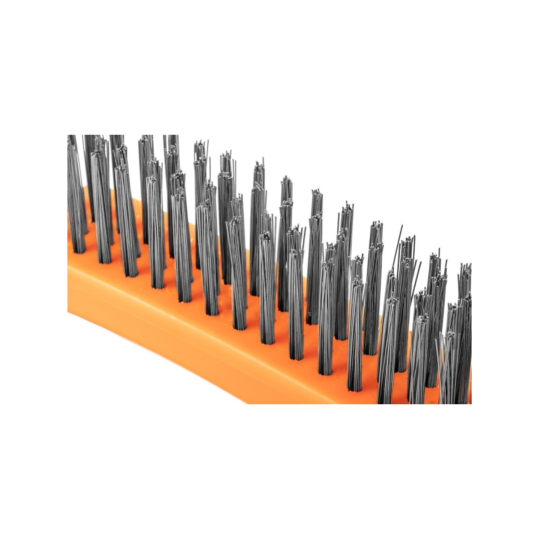 Vielinis šepetėlis, steel wire, 4x16 eilučių 3 Vielinis šepetėlis, steel wire, 4x16 eilučių 3