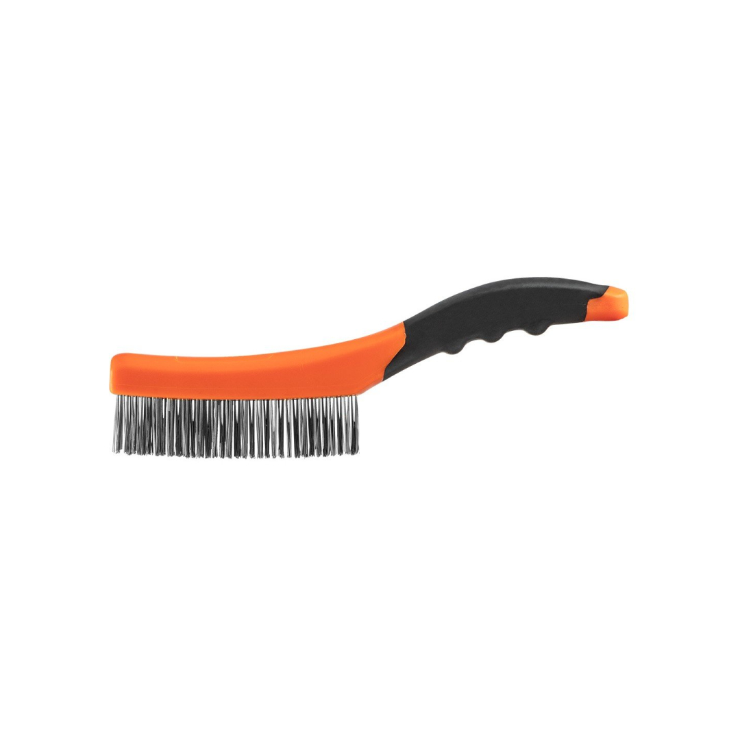 Vielinis šepetėlis, steel wire, 4x16 eilučių Vielinis šepetėlis, steel wire, 4x16 eilučių