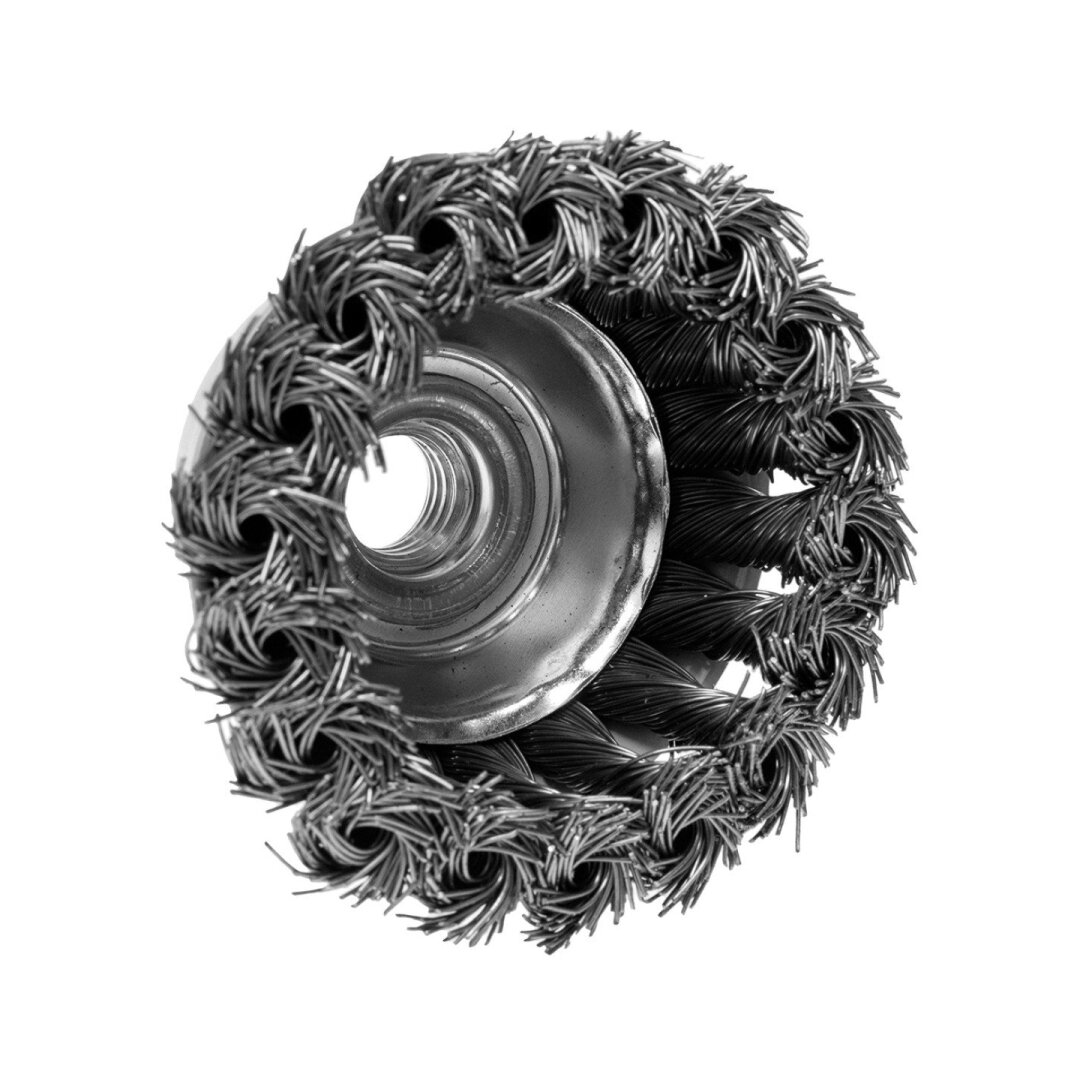 Vielinis šepetys kuginis 70 mm, susukta plieninė viela, M14 2