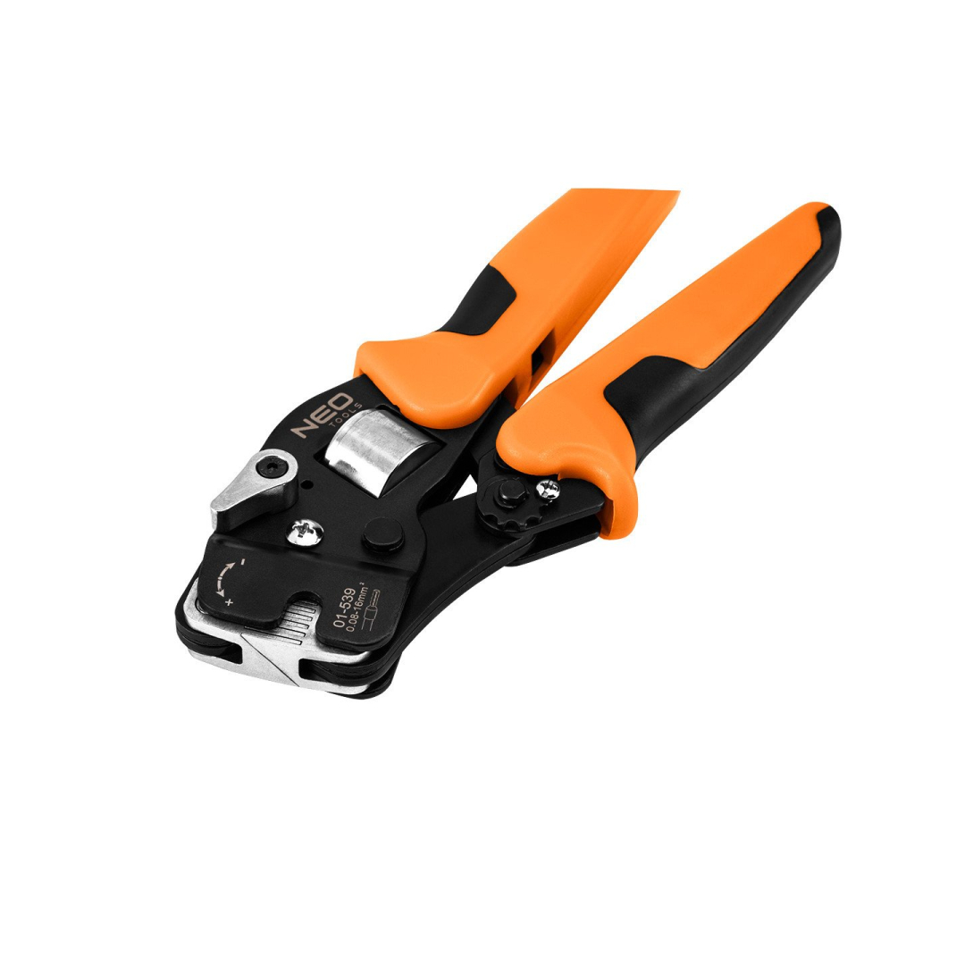 Vielos gnybtų užspaudimo įrankis CRV 230 mm, savaime reguliuojamas 0,08-16 mm2, AWG 26-5 2