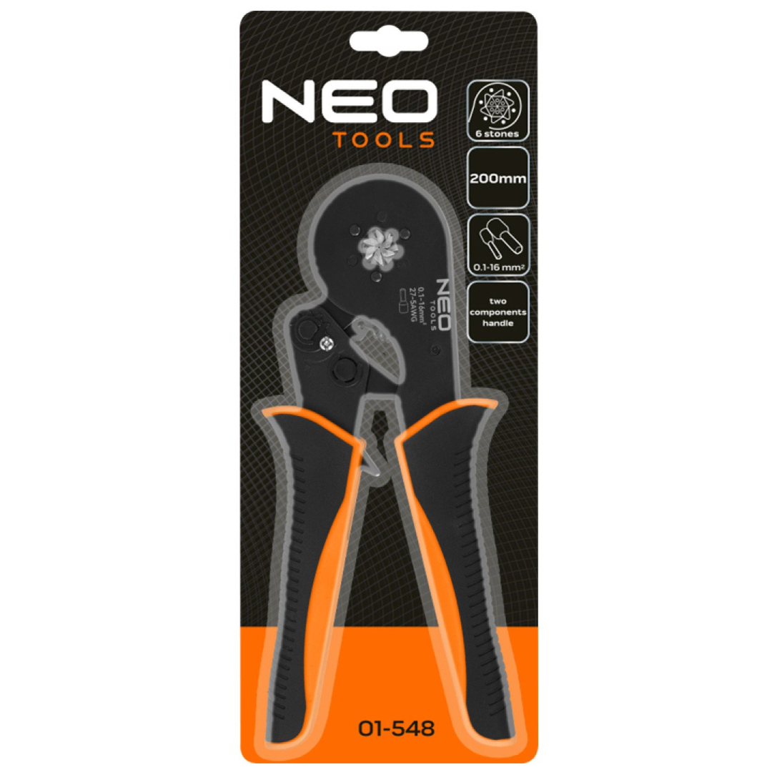 Vielos įvorės užveržimo įrankis šešiakampis profilis 0,1 - 16 mm2 1