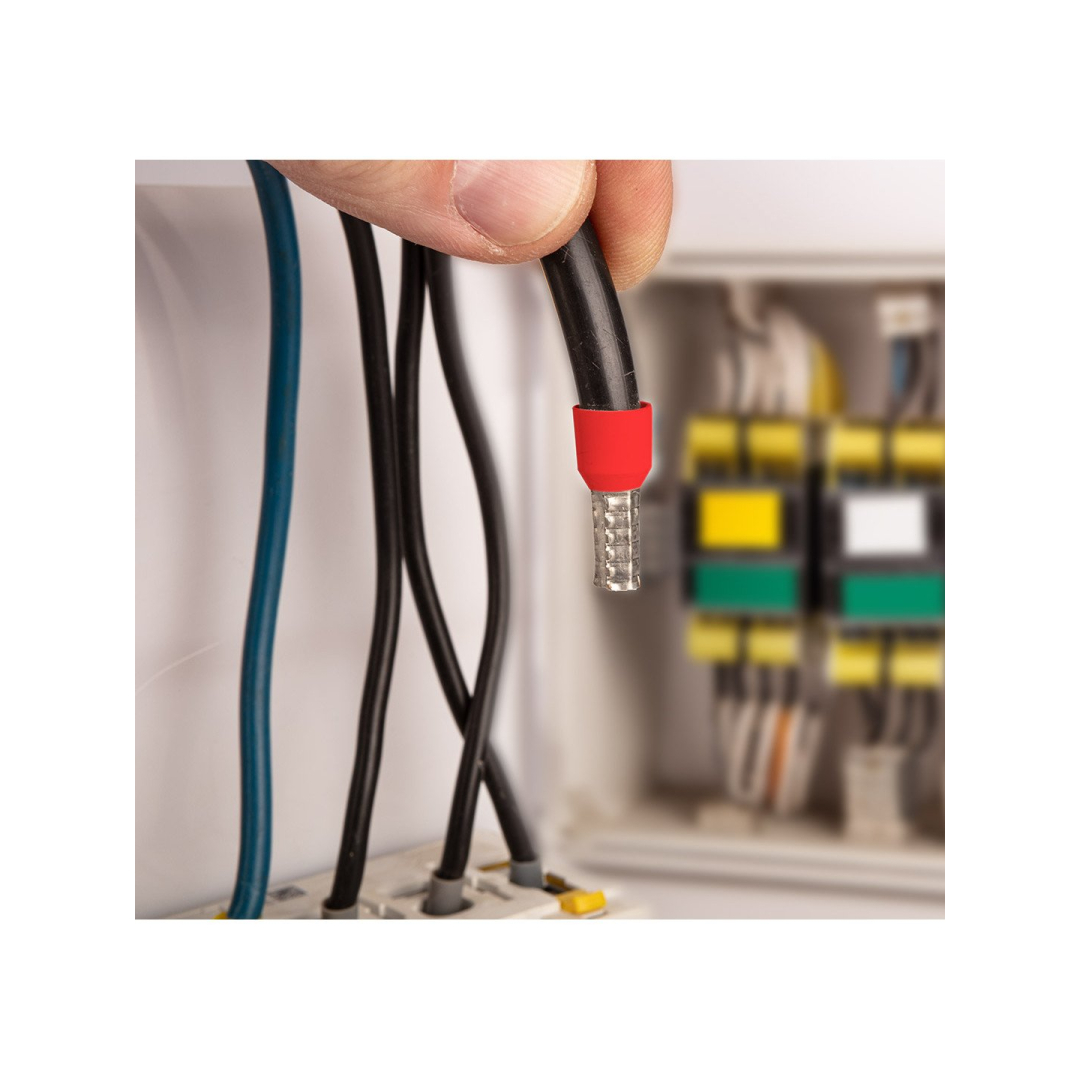 Vielos įvorės užveržimo įrankis šešiakampis profilis 0,1 - 16 mm2 6 Vielos įvorės užveržimo įrankis šešiakampis profilis 0,1 - 16 mm2 6