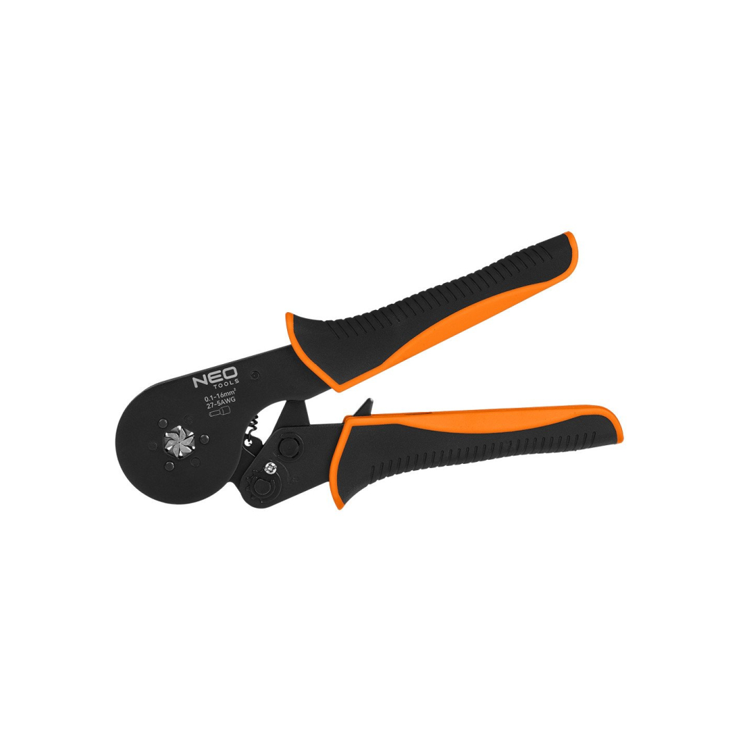 Vielos įvorės užveržimo įrankis šešiakampis profilis 0,1 - 16 mm2 Vielos įvorės užveržimo įrankis šešiakampis profilis 0,1 - 16 mm2