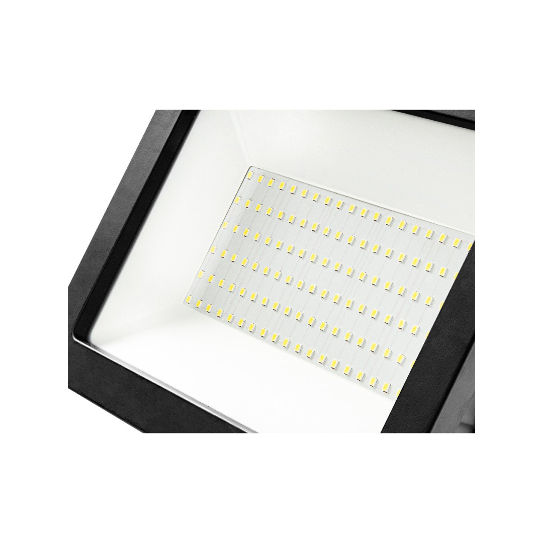 Viengubas prožektorius 100W SMD LED 8500lm ant 1,8 m trikojo su kabeliu 3