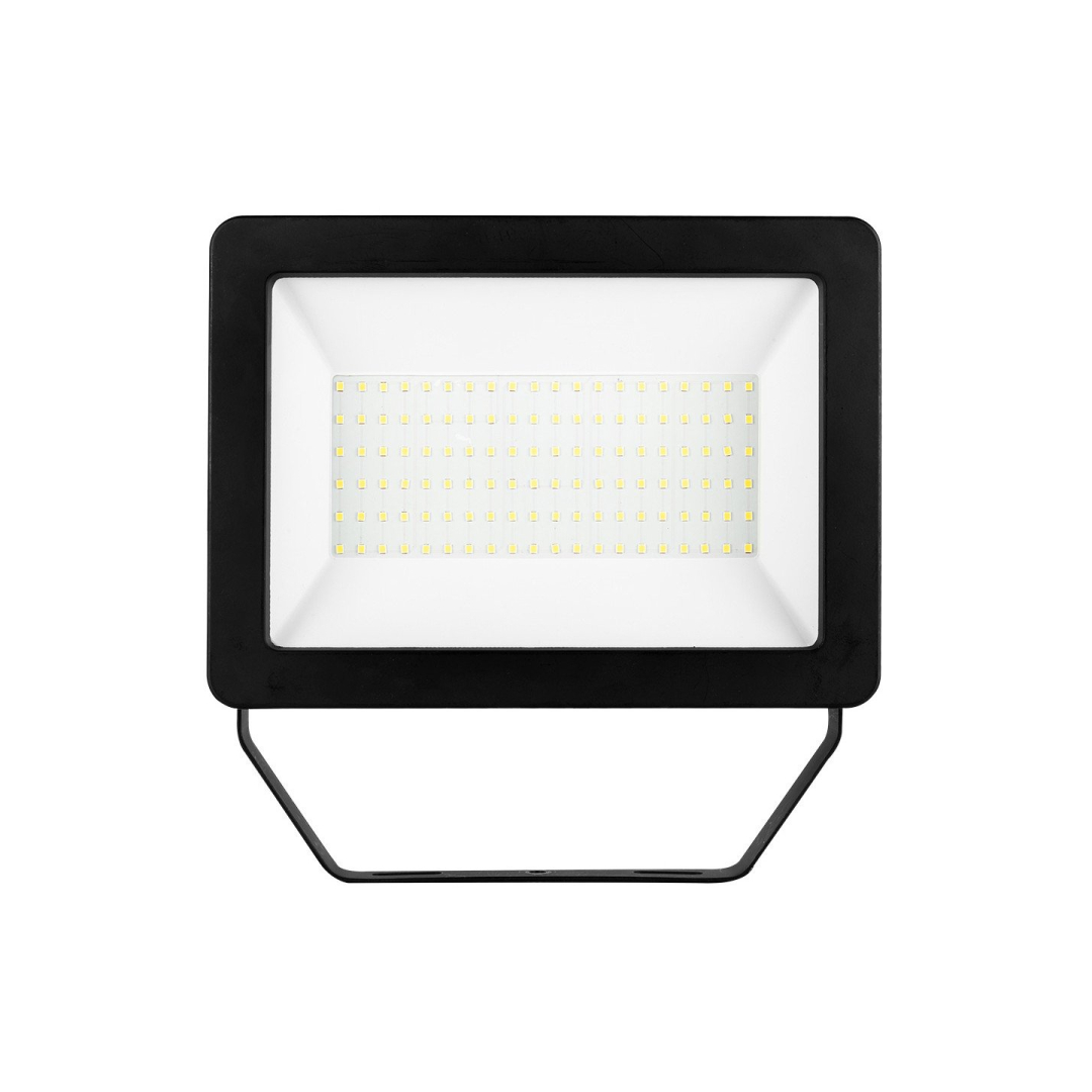 Viengubas prožektorius 100W SMD LED 8500lm ant 1,8 m trikojo su kabeliu 6