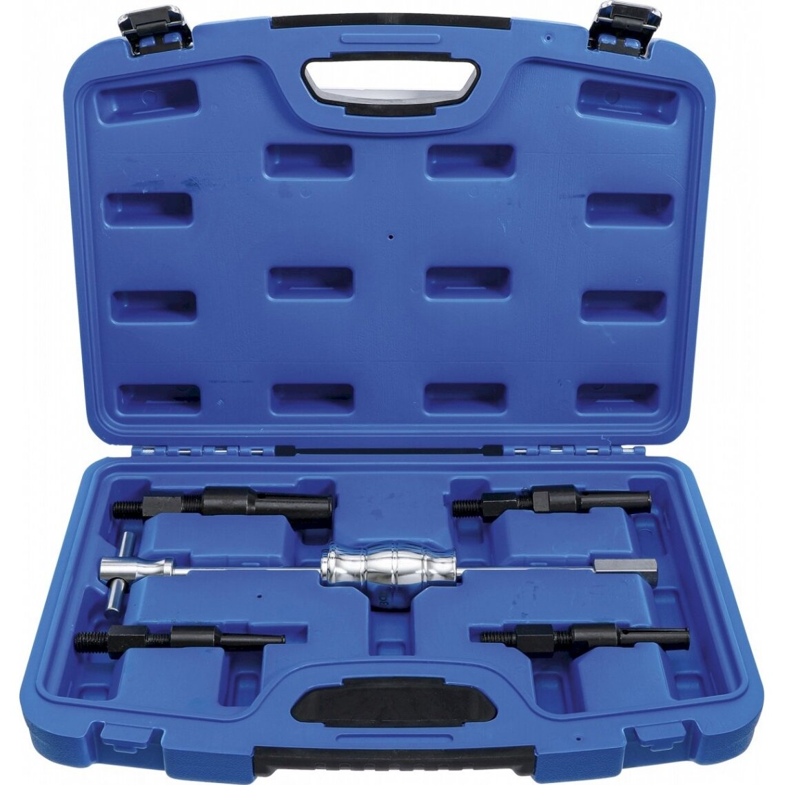 Vidinių guolių nuėmėjų rinkinys su atbuliniu plaktuku | 5 vnt. (70107) Vidinių guolių nuėmėjų rinkinys su atbuliniu plaktuku | 5 vnt. (70107)