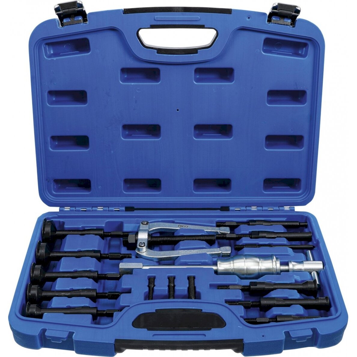 Vidinių guolių nuėmėjų komplektas su atbuliniu plaktuku | 15 vnt. (70108)