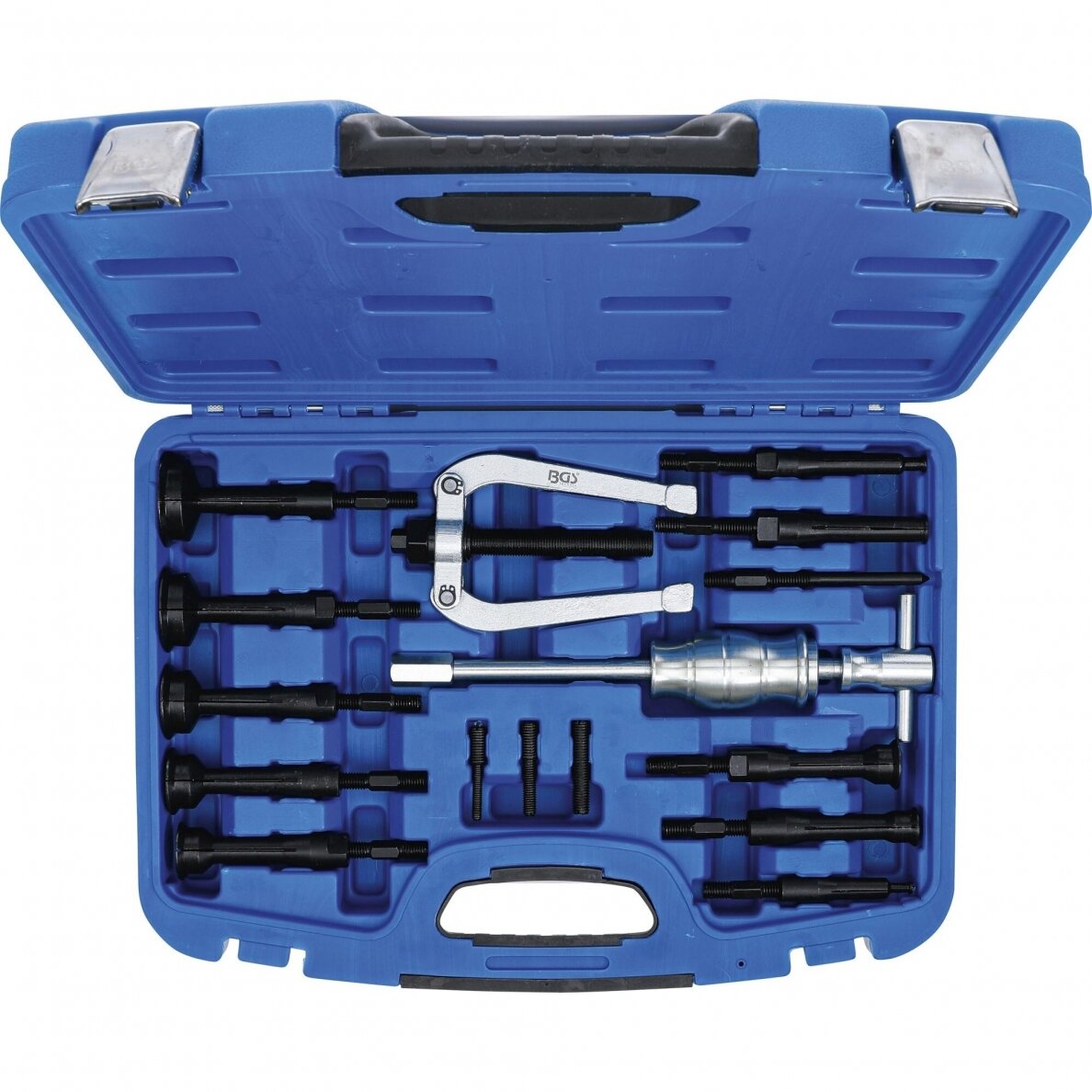 Vidinių guolių nuėmėjų komplektas su atbuliniu plaktuku | 15 vnt. (70108) 2 Vidinių guolių nuėmėjų komplektas su atbuliniu plaktuku | 15 vnt. (70108) 2