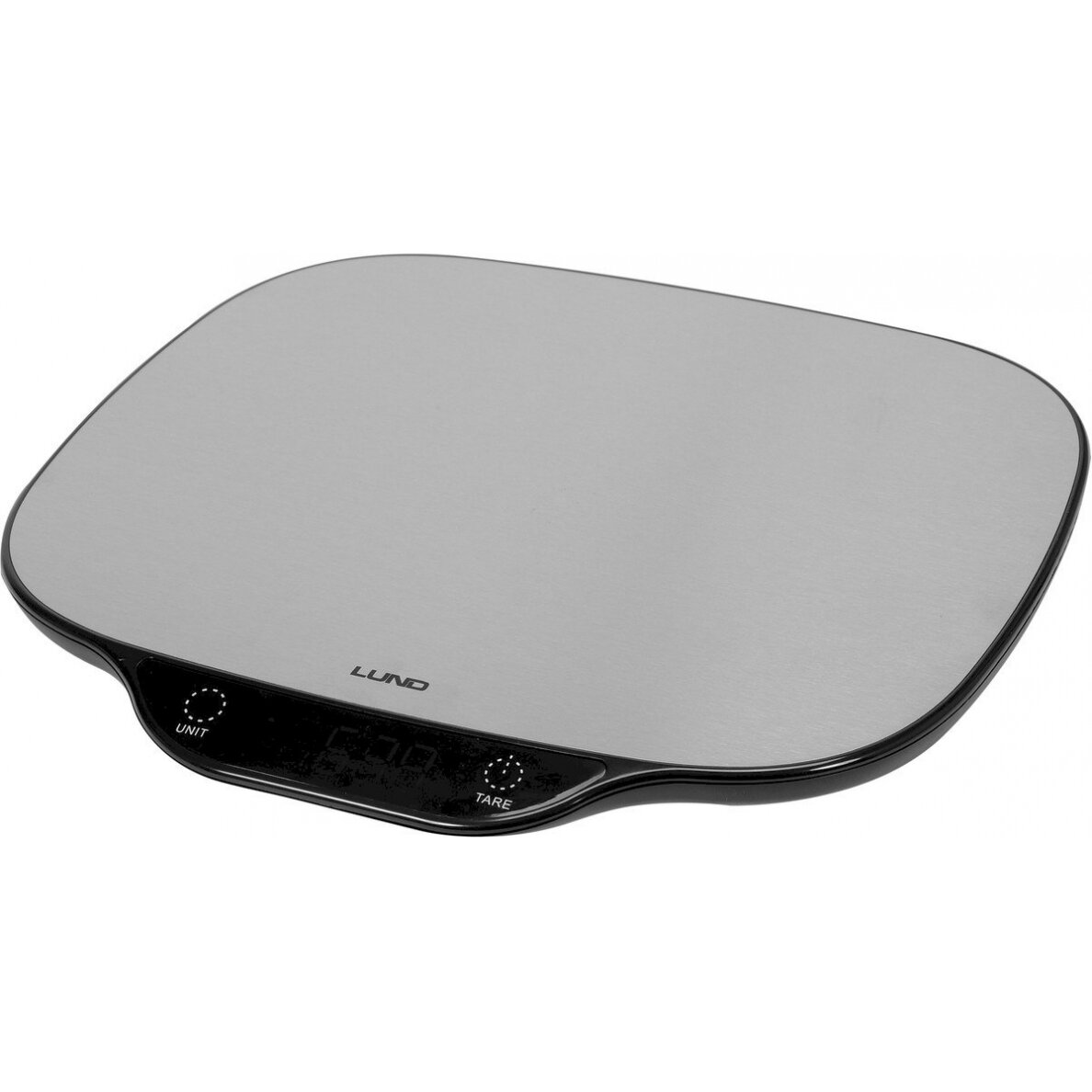 Virtuvinės svarstyklės | nerūdijantis plienas | 27 X 25 X 1,8 cm (68363) Virtuvinės svarstyklės | nerūdijantis plienas | 27 X 25 X 1,8 cm (68363)