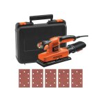 Vibracinis Šlifuoklis 240 W reguliuojamo greičio, KA320EKA-QS, Black&Decker