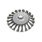 Vielinis diskinis šepetys 125mm, susukta viela, plienas M14