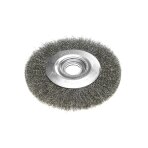 Vielinis diskinis šepetys 200 x 32 mm, suvirškintos vielos, plieno