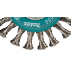 Vielinis šlifavimo diskas Makita D-73352, sukta viela, 0.5mm, Ø 115 mm, X-LOCK