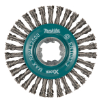 Vielinis šlifavimo diskas Makita D-73411, sukta viela, 0.5mm, Ø 115 mm, X-LOCK