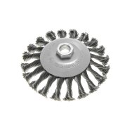 Vielinis diskinis šepetys 125mm, susukta viela, plienas M14