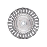 Vielinis diskinis šepetys 150 mm, susukta viela, plienas, M14