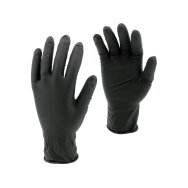 Vienkartinės nitrilinės pirštinės deimantine tekstūra | 50 vnt | dydis 2XL (11) (YT-74744)