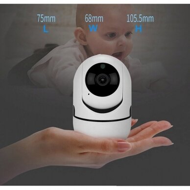 Vidaus IP kamera Feelspot FS-IC01W WiFi, Tuya 5 Vidaus IP kamera Feelspot FS-IC01W WiFi, Tuya 5