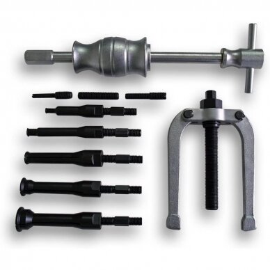 Vidinių nuėmėjų rinkinys su atbuliniu plaktuku | 10 vnt. (SK1010) 1 Vidinių nuėmėjų rinkinys su atbuliniu plaktuku | 10 vnt. (SK1010) 1