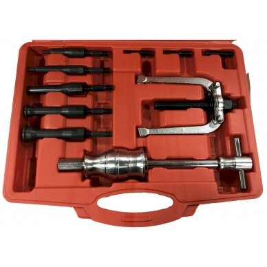 Vidinių nuėmėjų rinkinys su atbuliniu plaktuku | 10 vnt. (SK1010) Vidinių nuėmėjų rinkinys su atbuliniu plaktuku | 10 vnt. (SK1010)